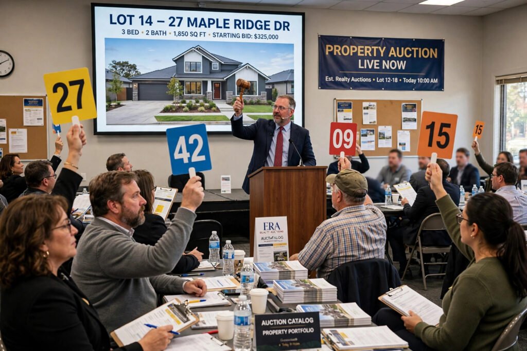 Buying a Property at Auction: How It Actually Works
